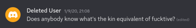 Deleted User: &ldquo;Does anybody know what
