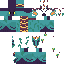 A Minecraft skin net of Voxel.